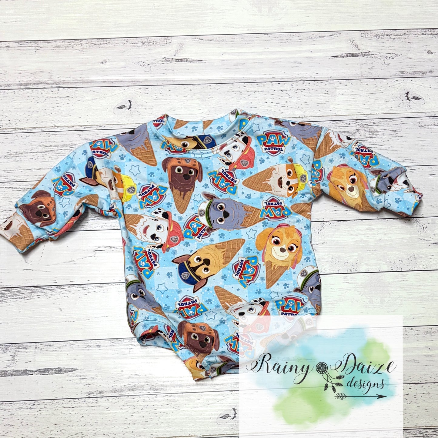 Size 00 Paw Patrol Sweater Romper
