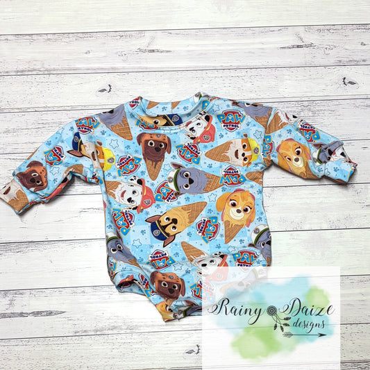 Size 00 Paw Patrol Sweater Romper
