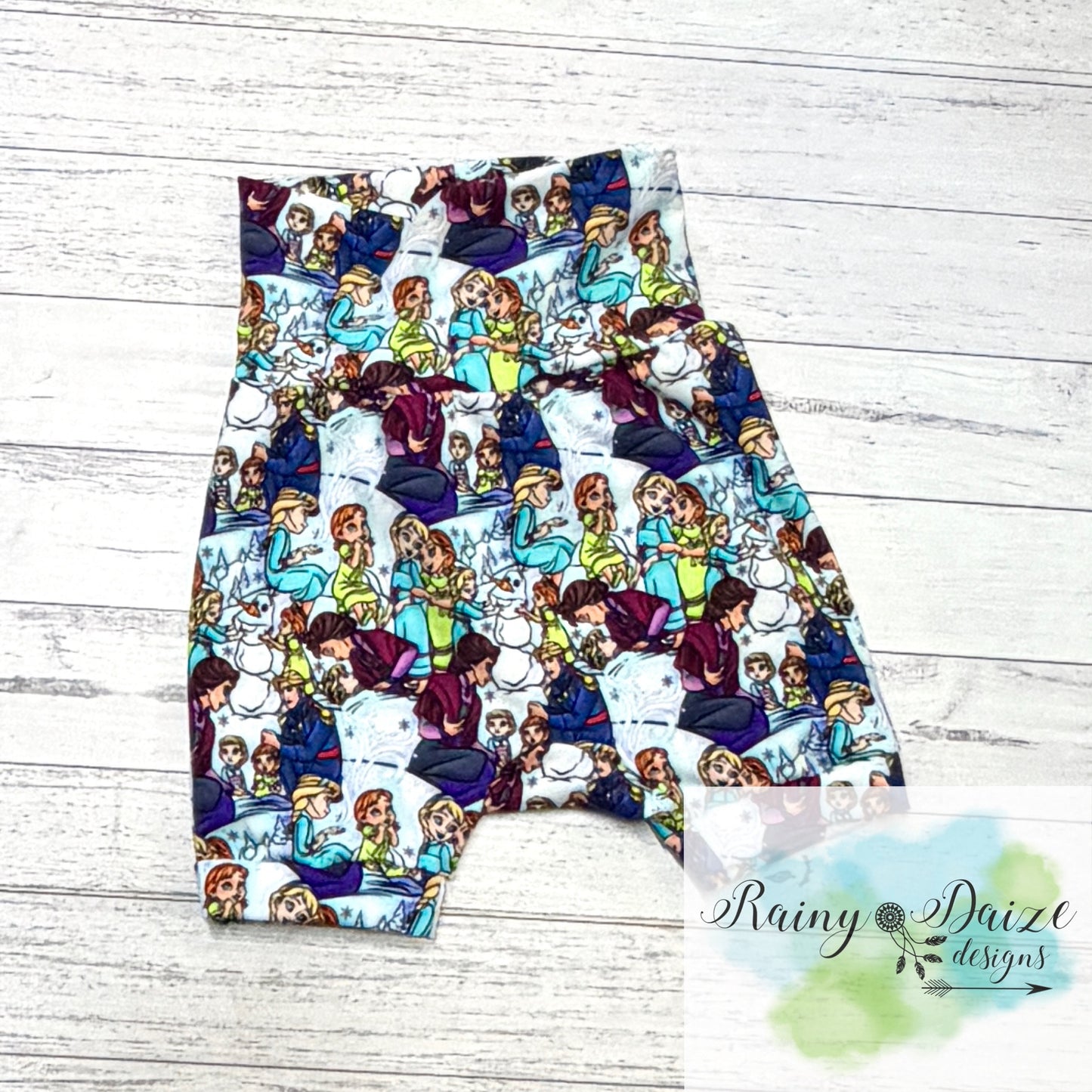 Size 18m-4y GWM Frozen Shorts