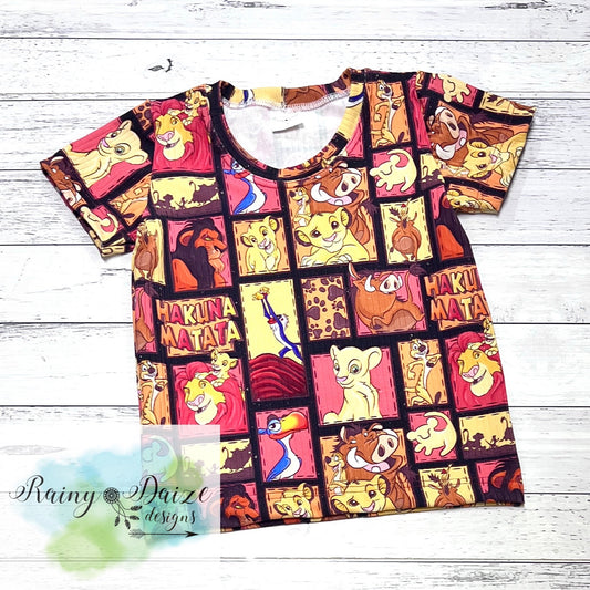 Size 4 Lion King Tee