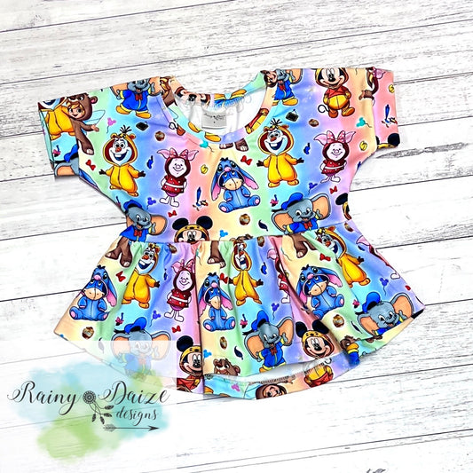 Onesies Mash Peplum Top