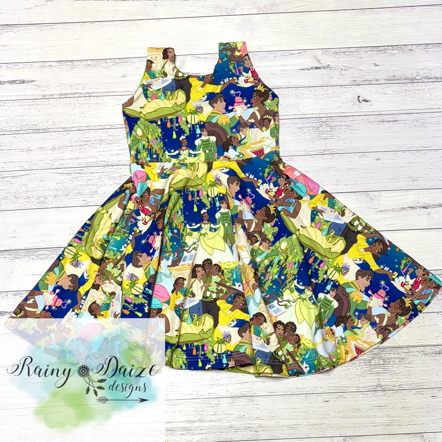 Size 6 Swirly Tiana Dress