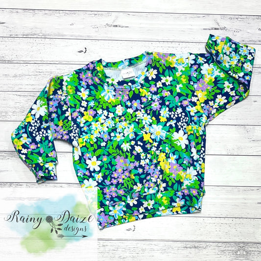 Size 3 Floral Lounge Jumper