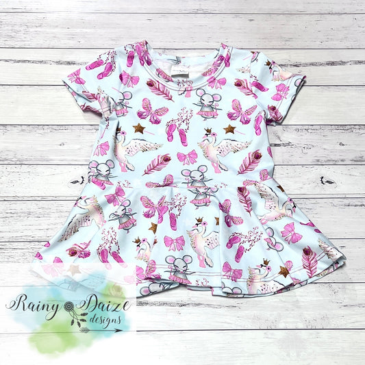 Ballerina Mouse Peplum