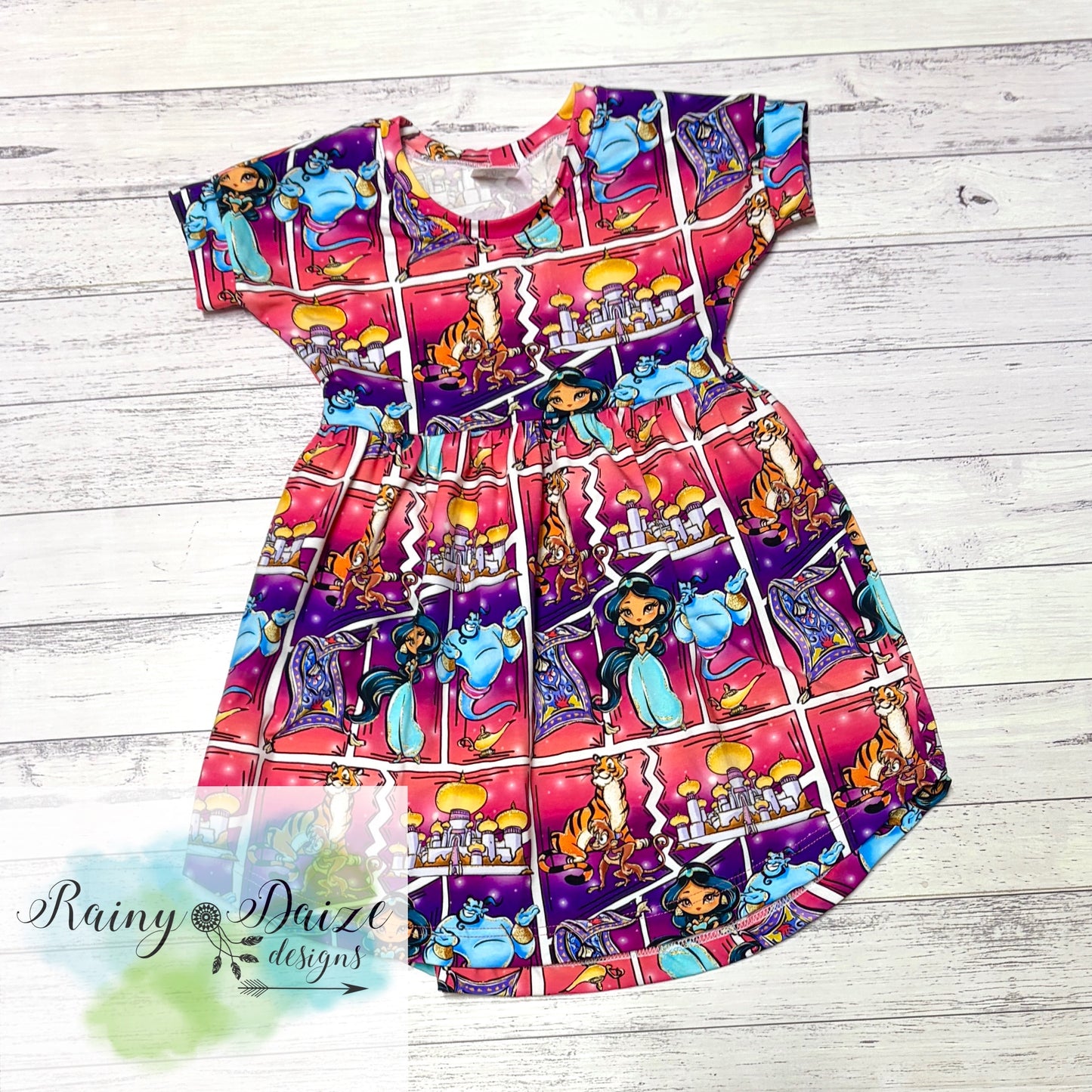 Size 5 Jasmine Peplum Dress