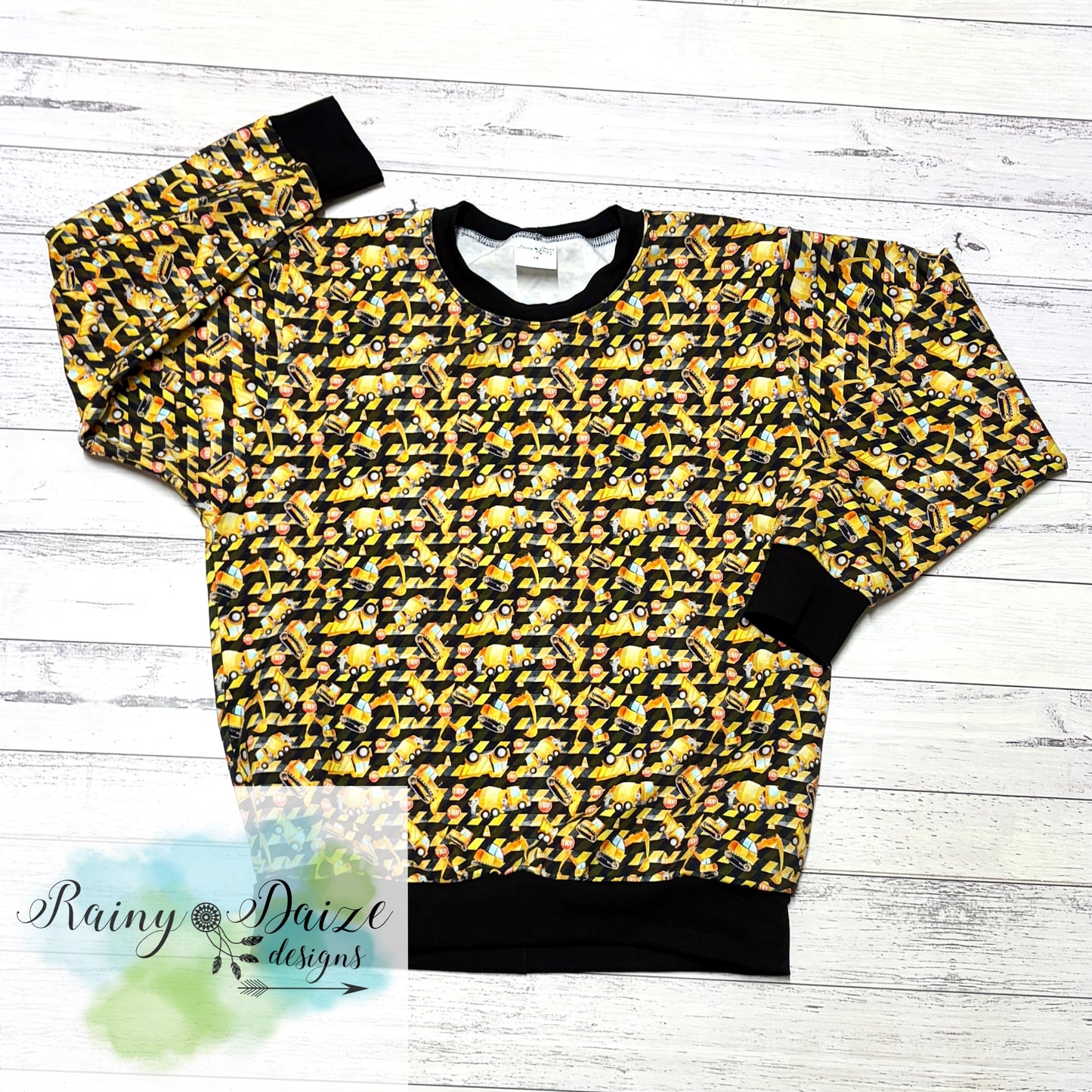Size 10 Construction Lounge Jumper