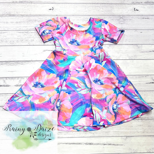 Size 18m-4y GWM Floral Dress