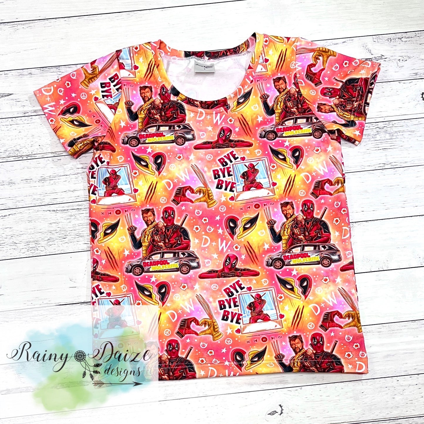 Wolf & Dead Guy Tee