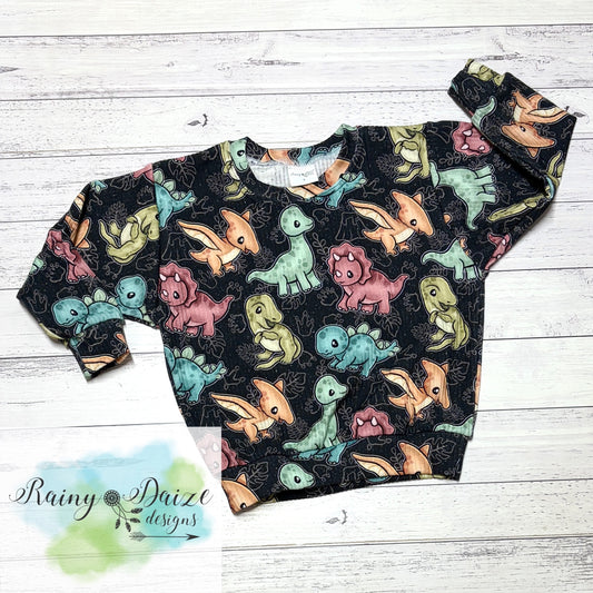 Size 3 Dino Lounge Jumper