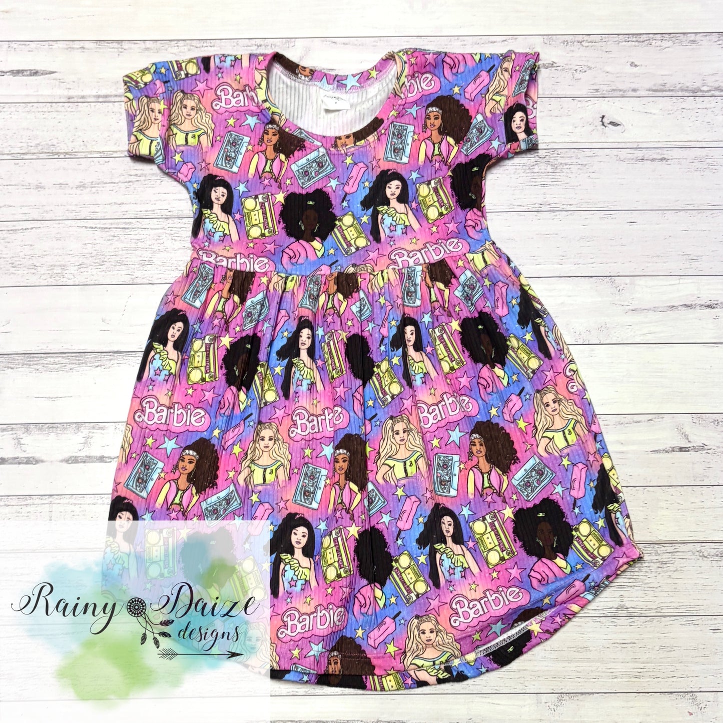 Size 8 Barbie Peplum Dress