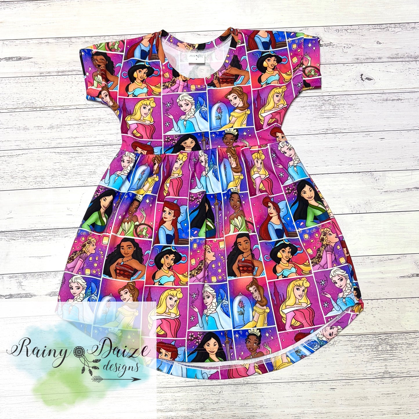 Size 6 Princess Peplum Dress