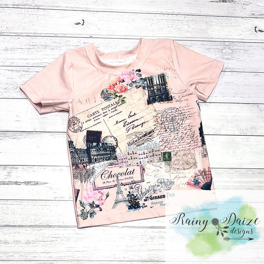 Size 18m-4y GWM Paris Tee