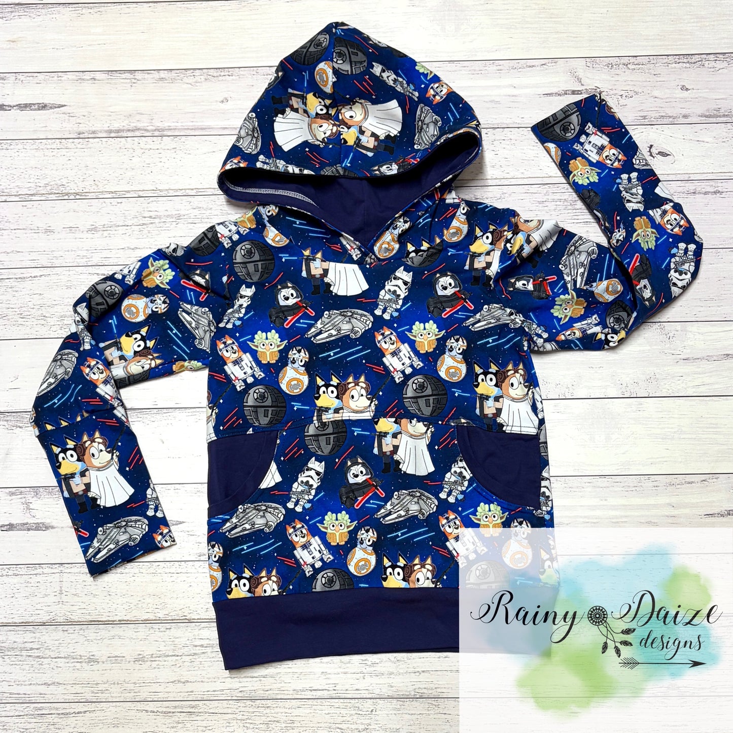 Size 4-7y GWM Bluey Wars Jumper