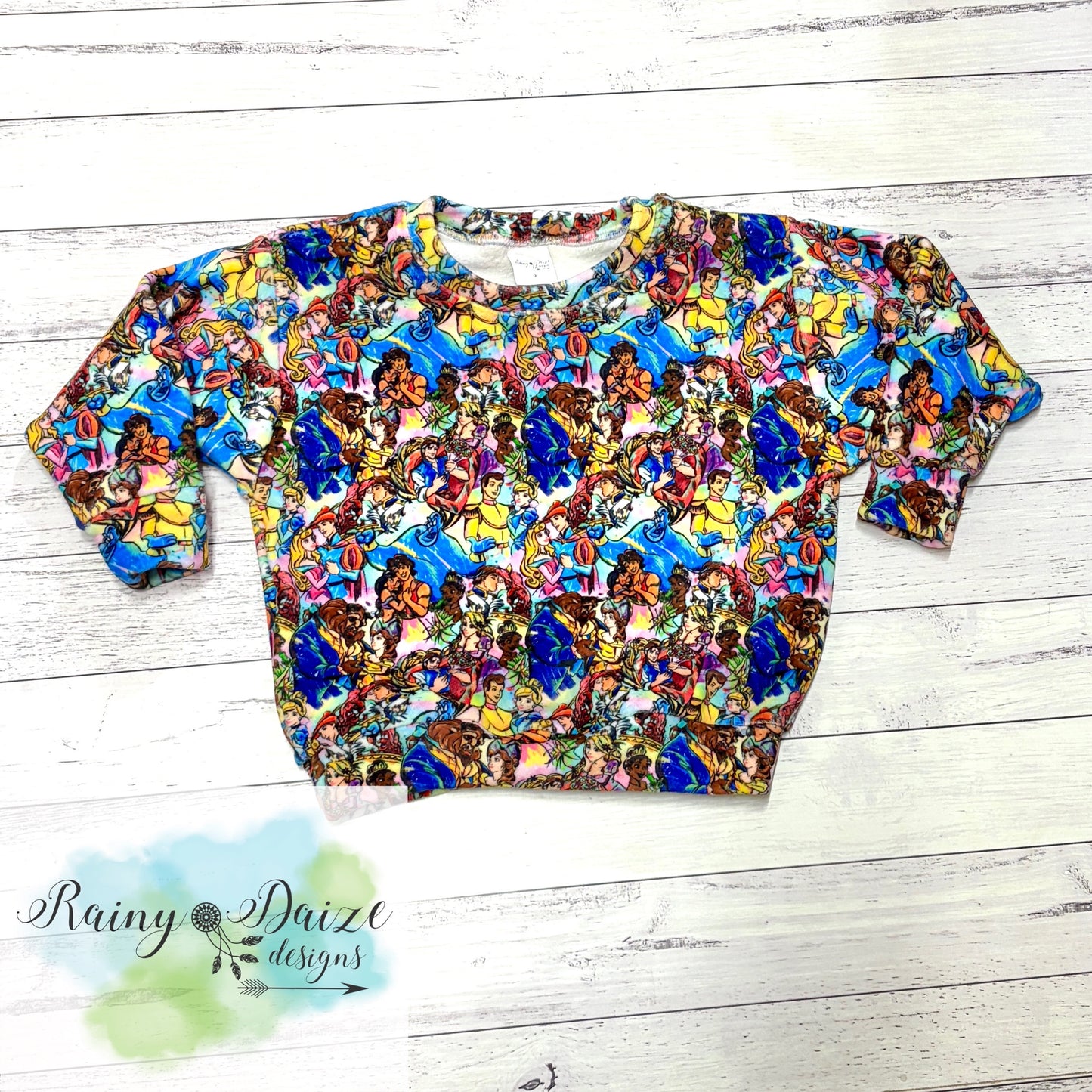 Size 3 Disney Couples Lounge Jumper