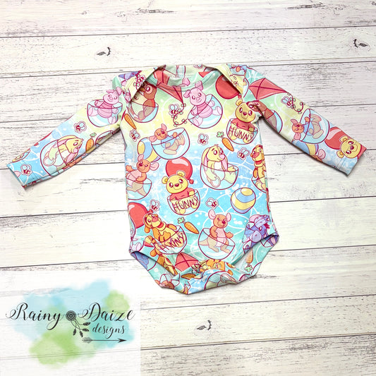 Size 00 Long Sleeve Bodysuit