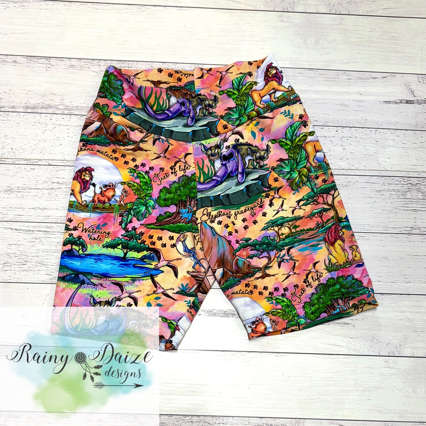 Size 10 Lion King Shorties