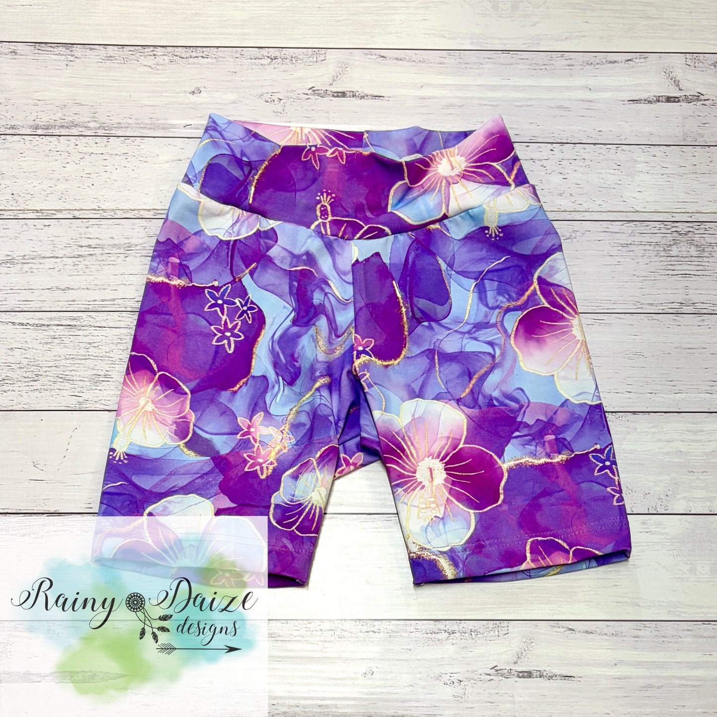 Size 10 Floral Shorties
