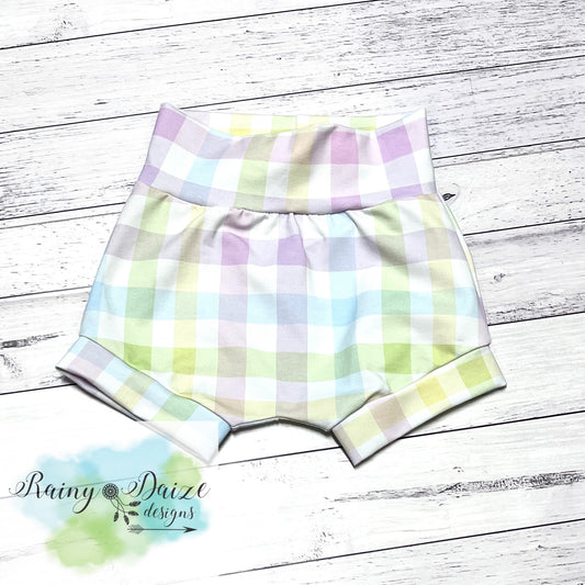 Pastel Gingham Bummies