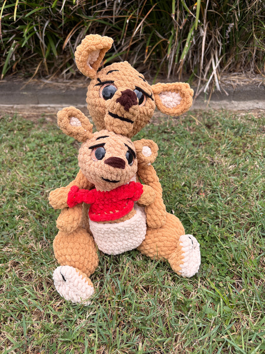 Kara and Remy - Kangaroo and Joey Duo