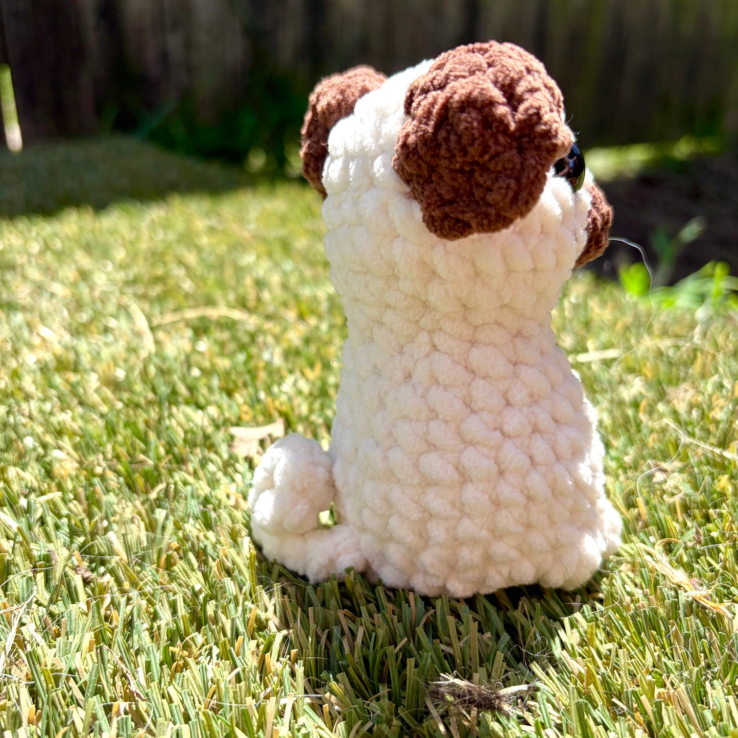 Monty the Sittin' Pretty Mini Pug