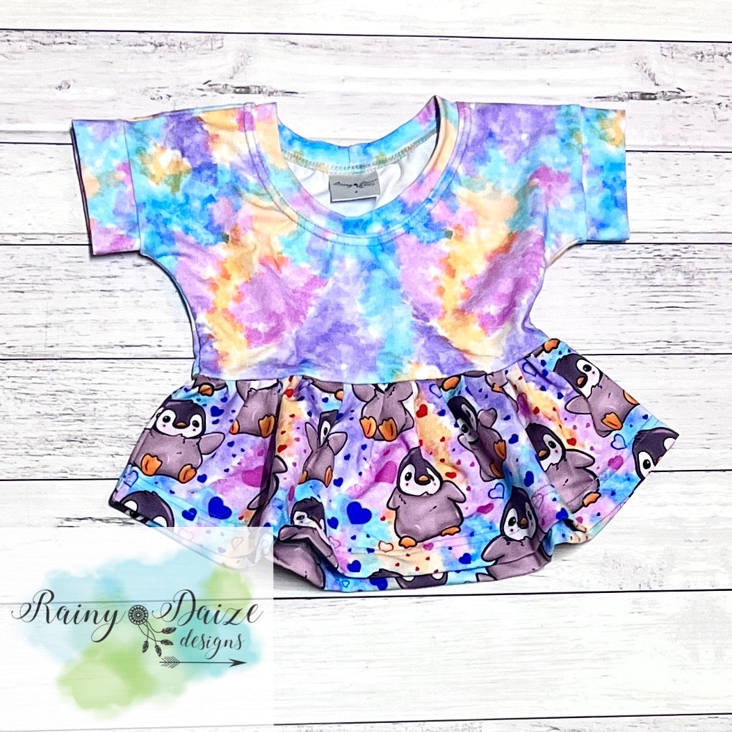 Penguin Peplum Top