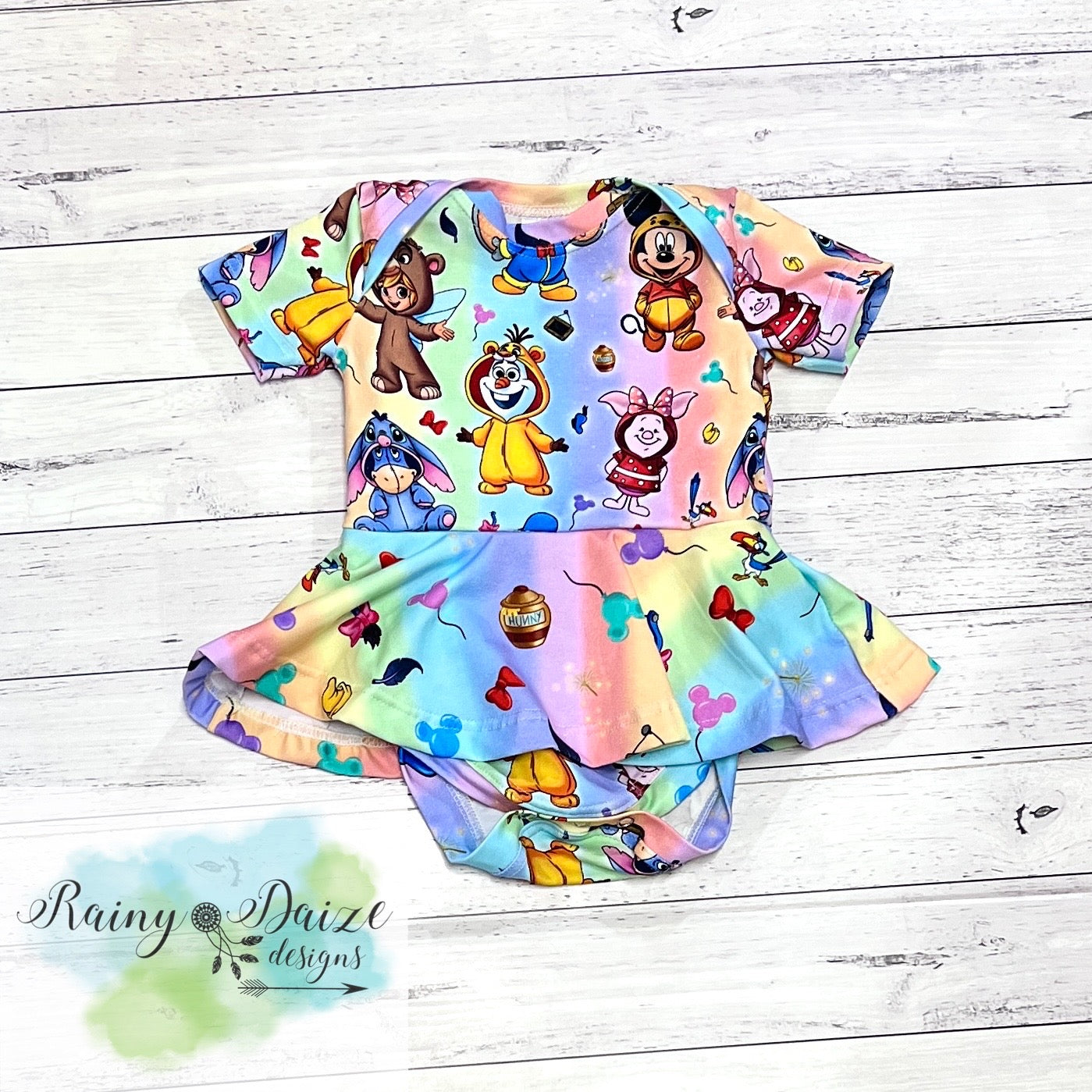 Onesies Mash Skirted Bodysuit