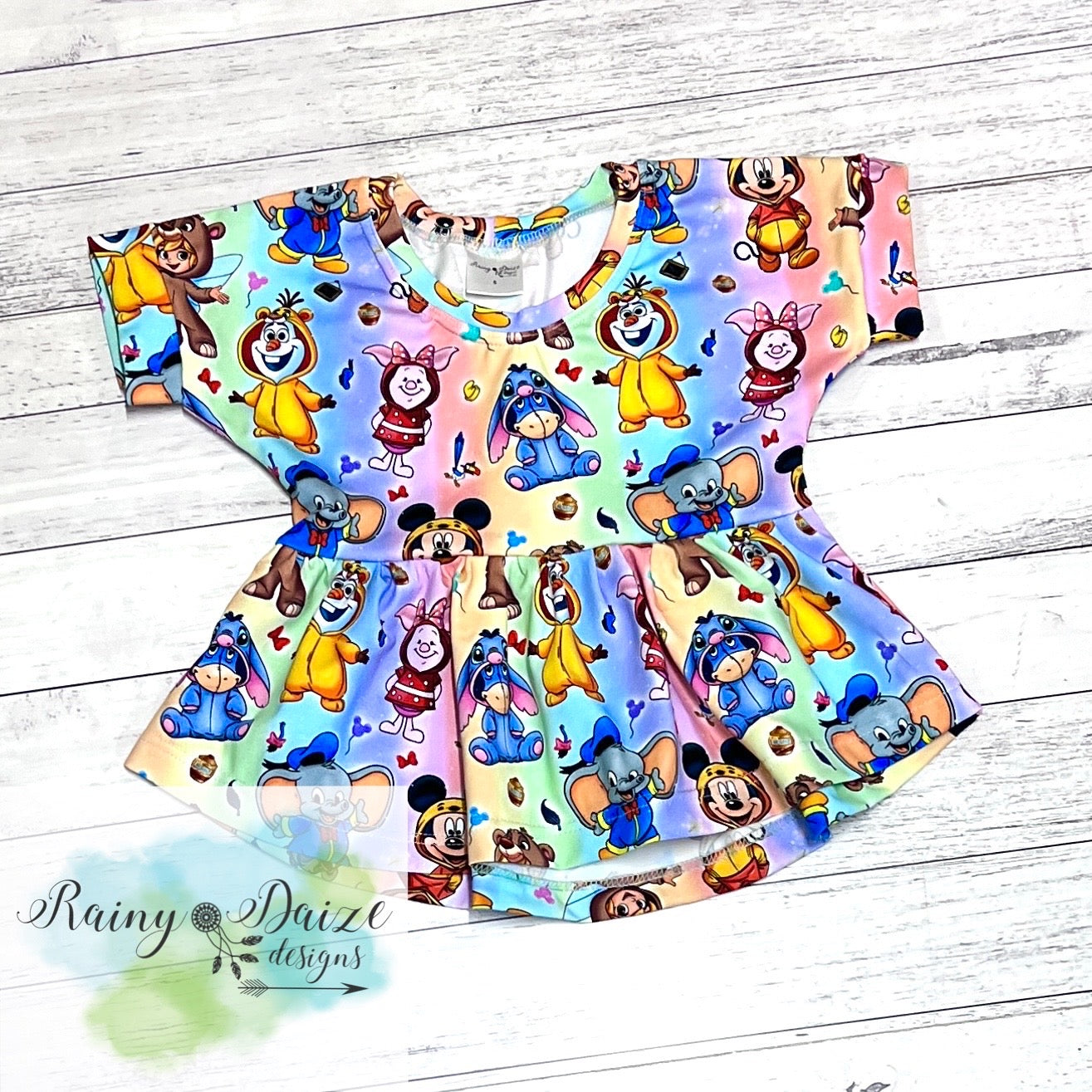 Onesies Mash Peplum Top