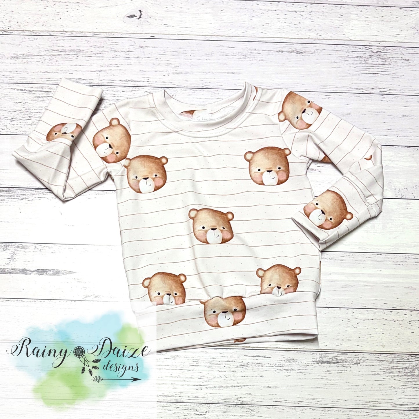 Size 6-18m GWM Teddy Bear Tee