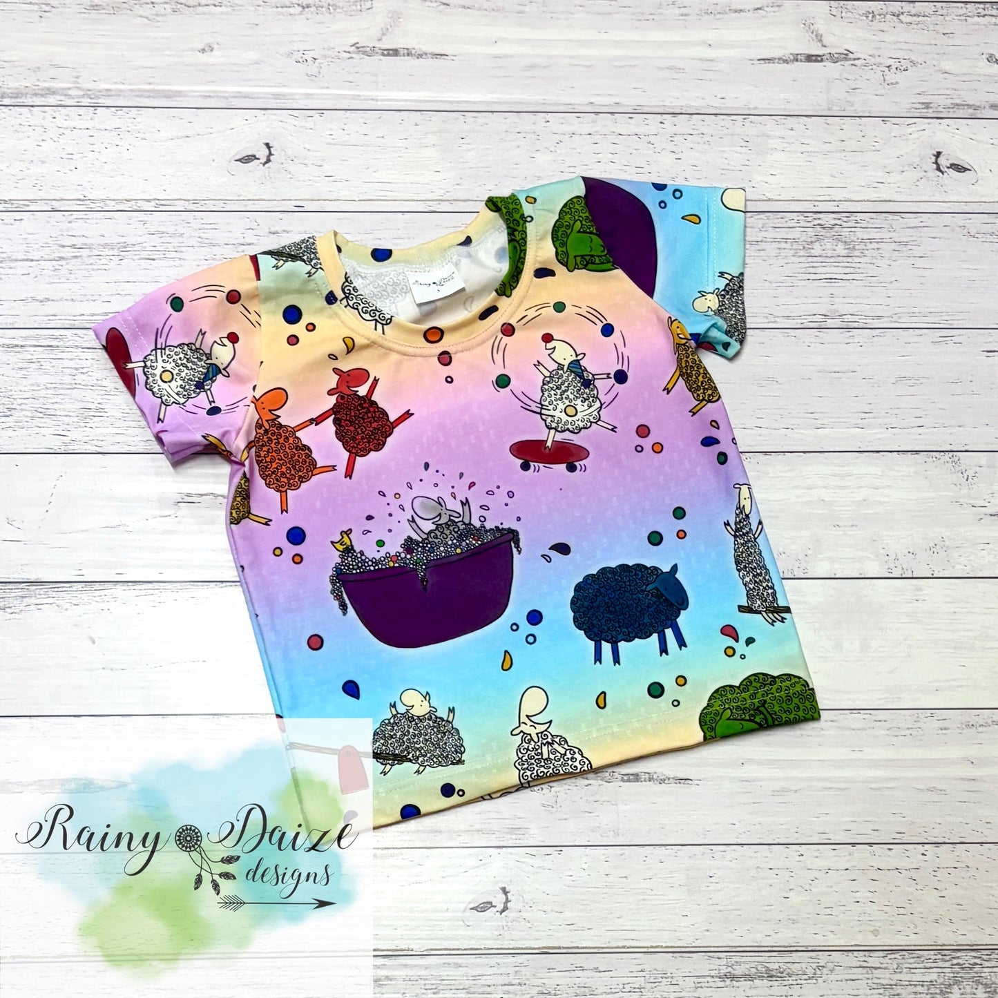 Green Sheep Tee
