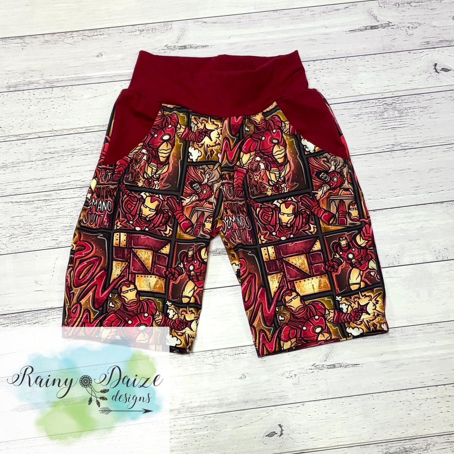 Iron Man Jogger Shorts