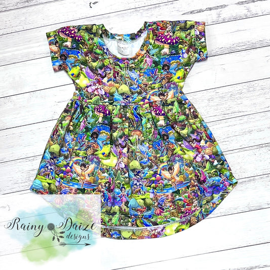 Fairy Peplum Dress