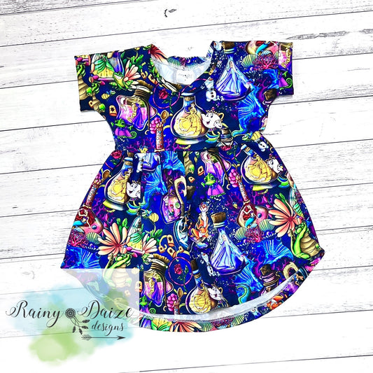 Princess in a Bottle Peplum Dress