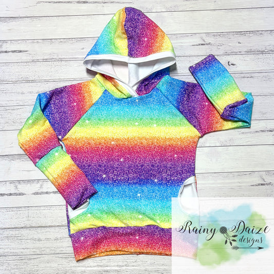 Size 7-10y GWM Rainbow Jumper