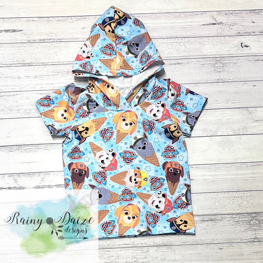 Pup Cones Hooded Tee