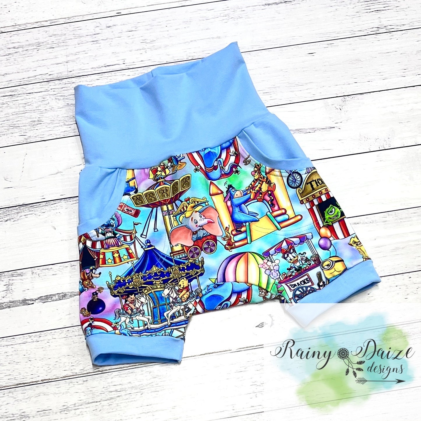 Circus Grow With Me Shorts