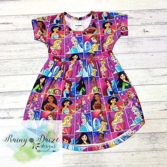 Size 6 Princess Peplum Dress