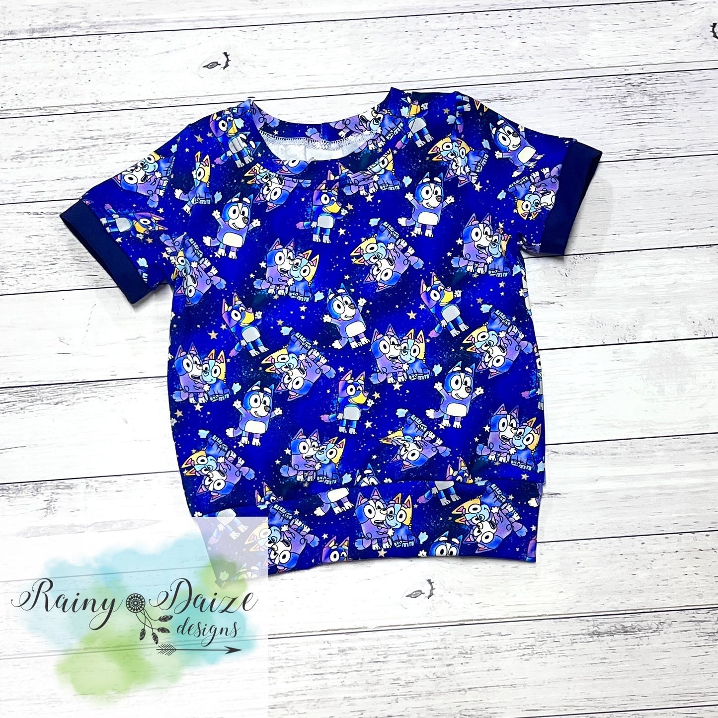 Size 1-3y GWM Bluey Tee