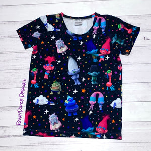 Size 6 Trolls Tee