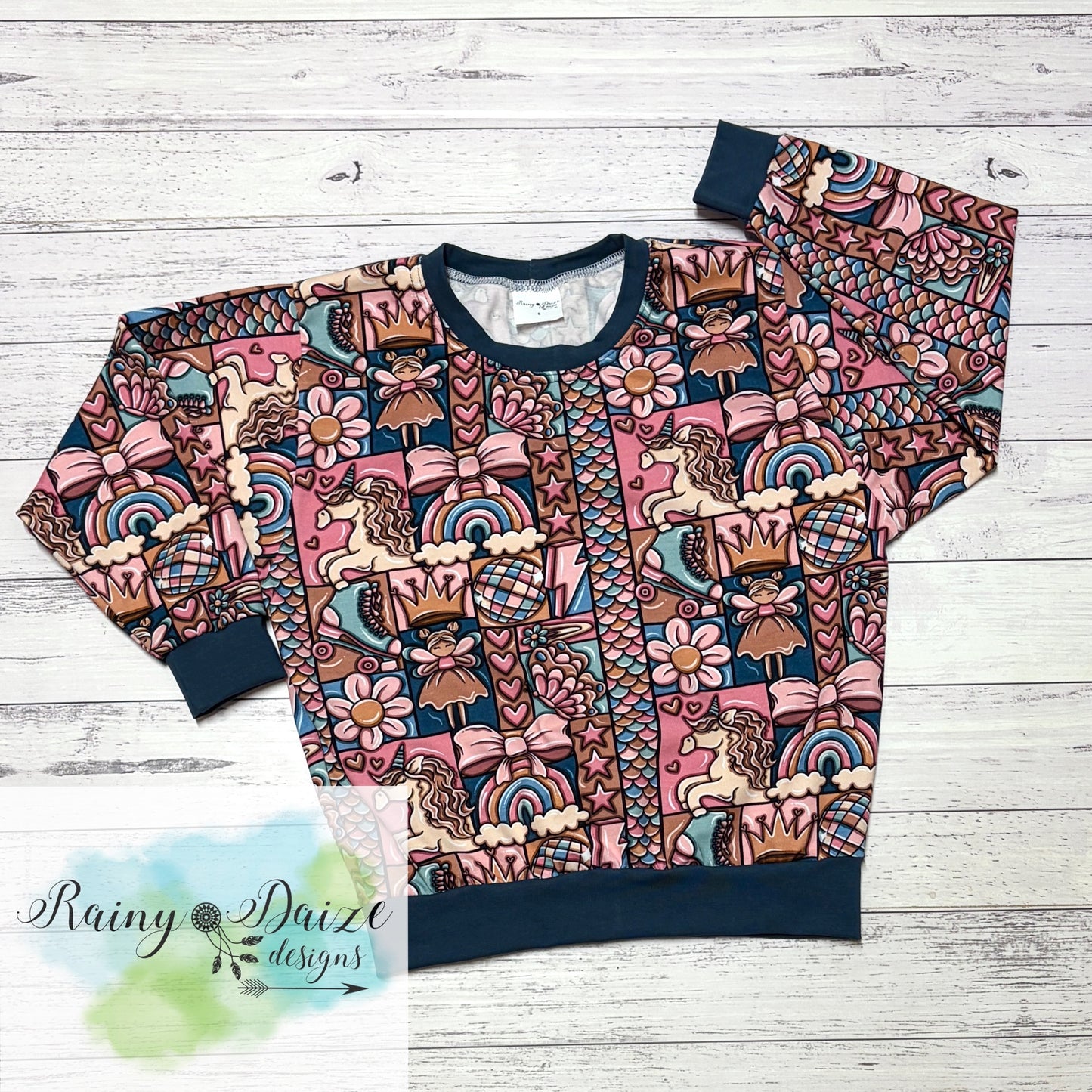 Size 5 Unicorn Fairy Lounge Jumper