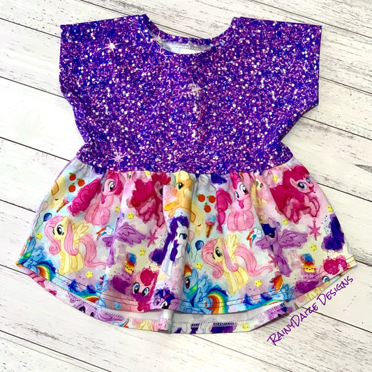 My Little Pony Peplum Top