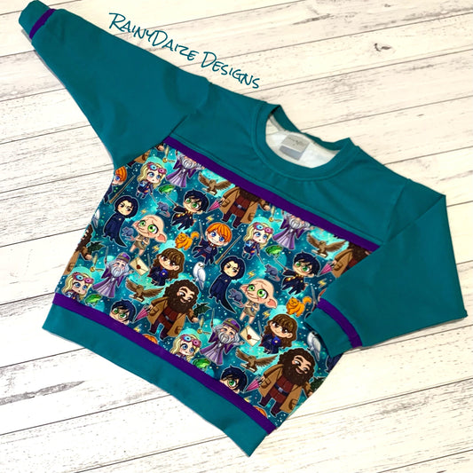 Teal HP Lounge Jumper