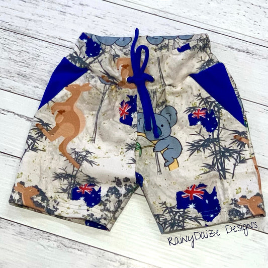 Australia Day Pocket Shorts