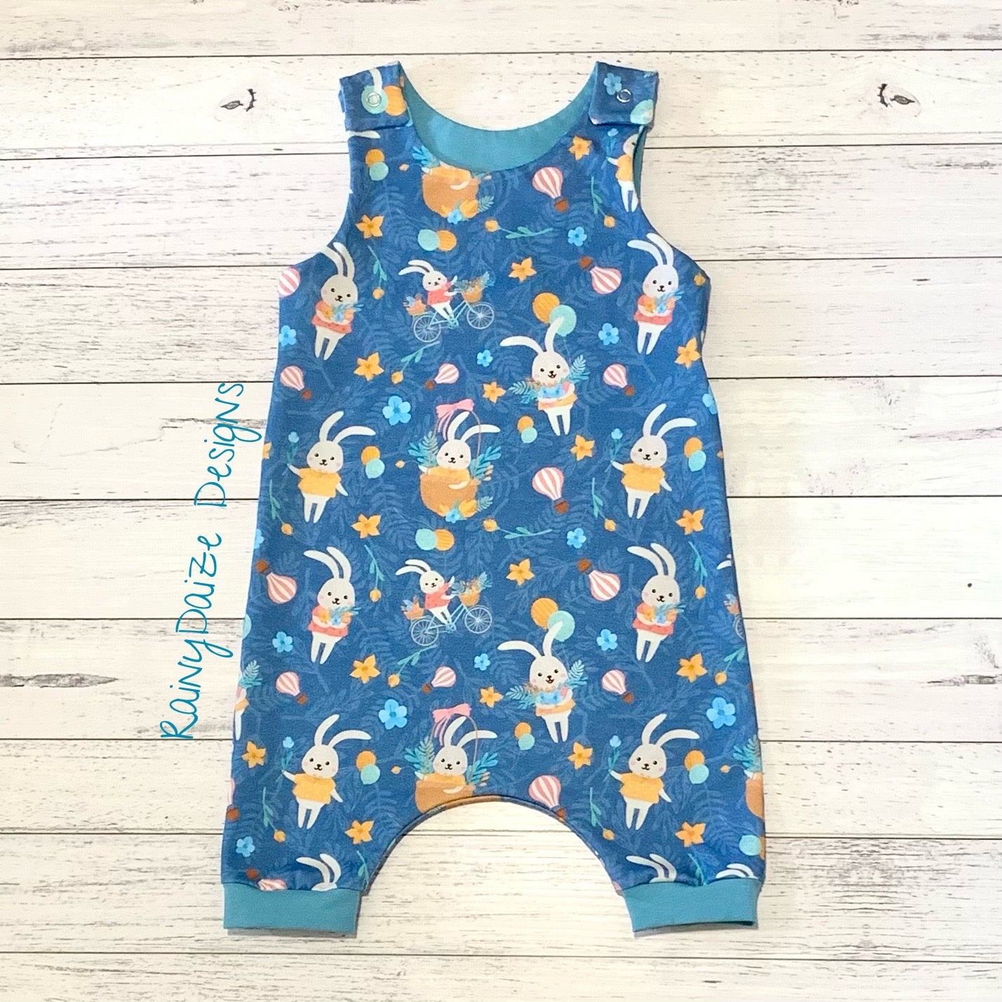 Bunny Harem Romper