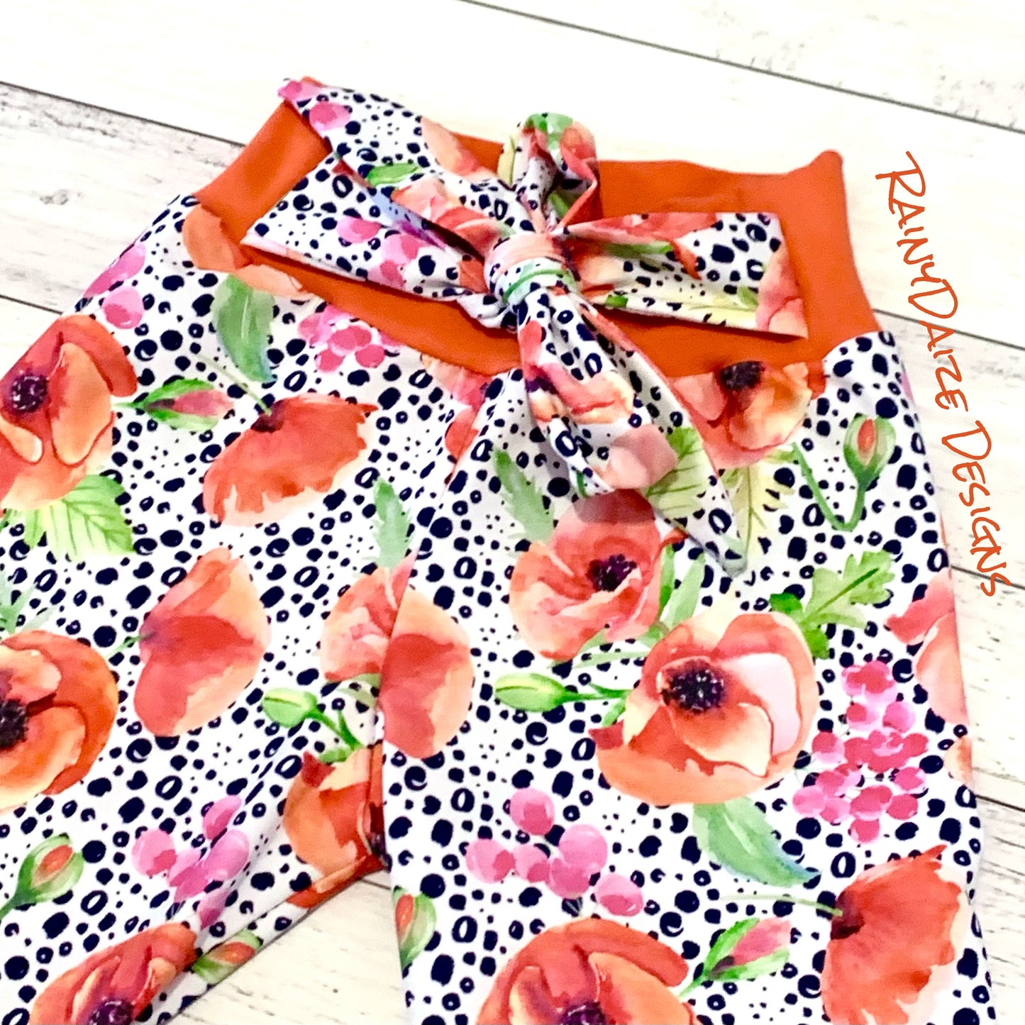 Belted Poppy Pants