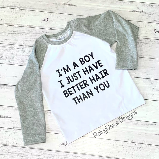 I'm A Boy Tee